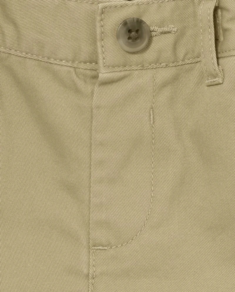Baby And Toddler Boys Uniform Chino Shorts 2-Pack
