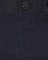 Baby And Toddler Boys Uniform Chino Shorts 2-Pack