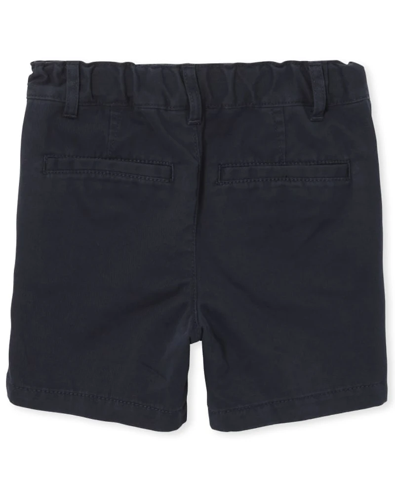 Baby And Toddler Boys Uniform Chino Shorts 2-Pack