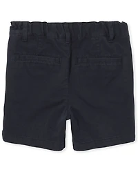 Baby And Toddler Boys Uniform Chino Shorts 2-Pack