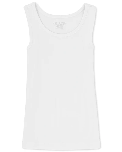 Girls Ribbed Tank Top