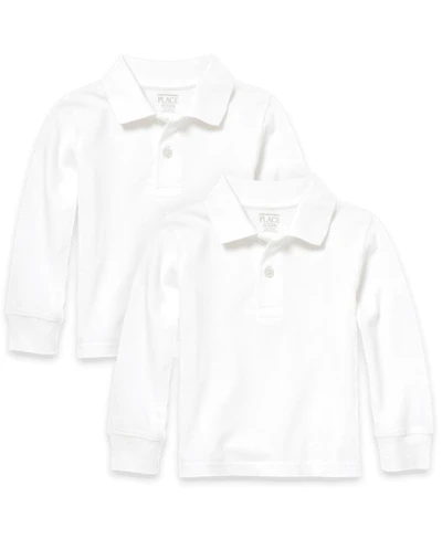 Baby And Toddler Uniform Soft Pique Polo -Pack