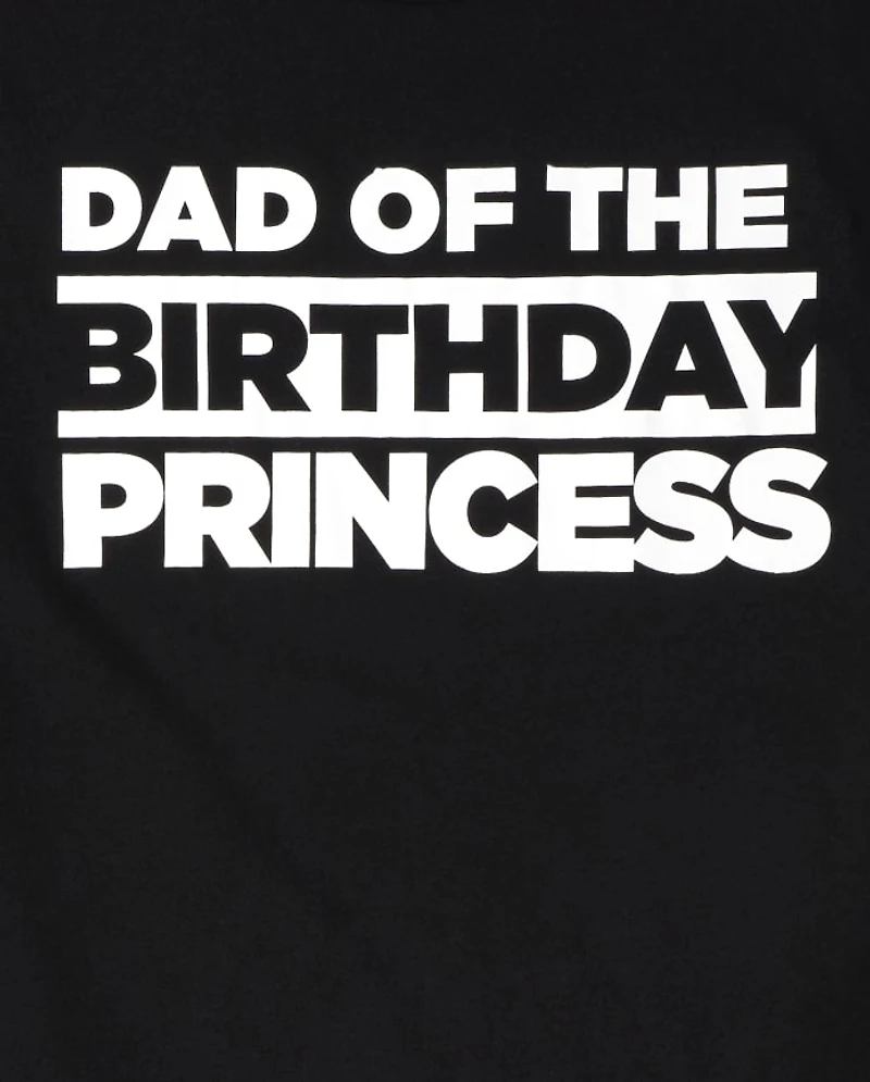 Mens Matching Family Birthday Graphic Tee