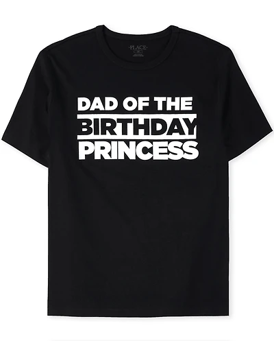 Mens Matching Family Birthday Graphic Tee