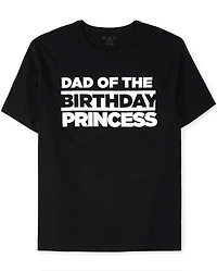Mens Matching Family Birthday Graphic Tee