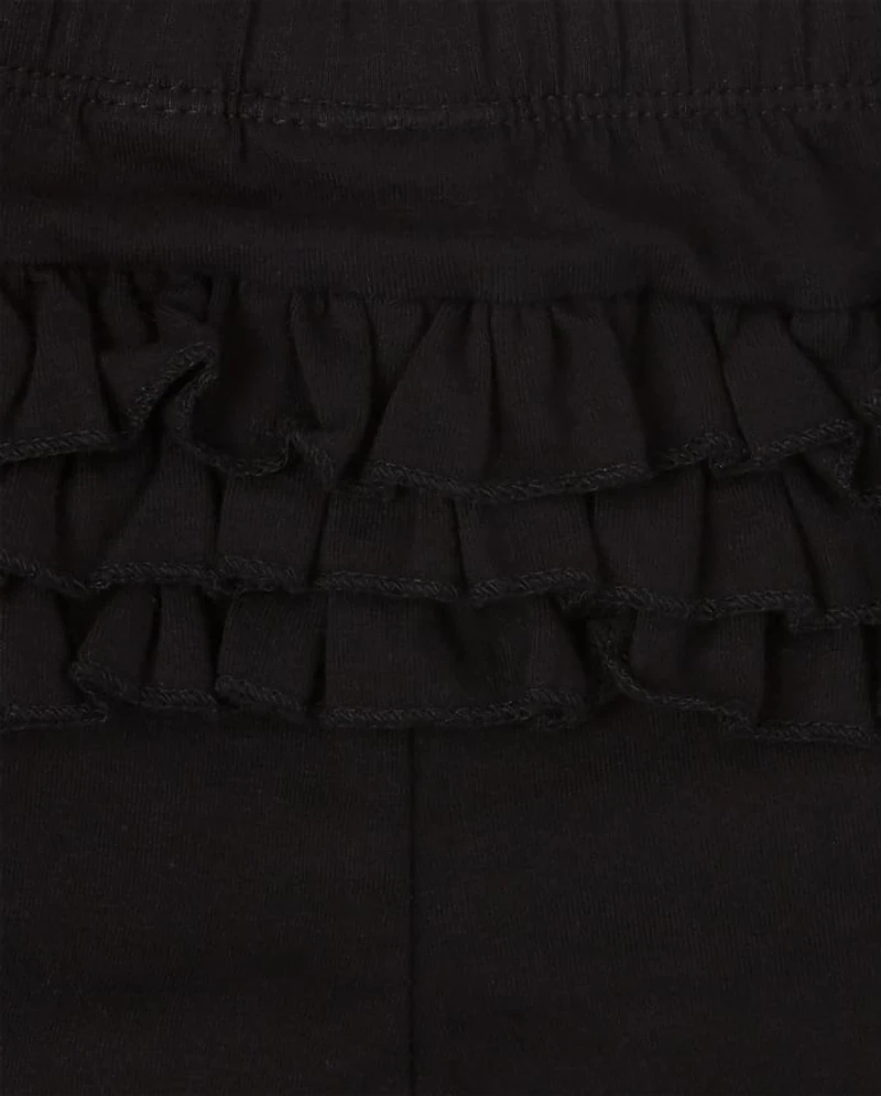 Baby Girls Ruffle Leggings 2-Pack
