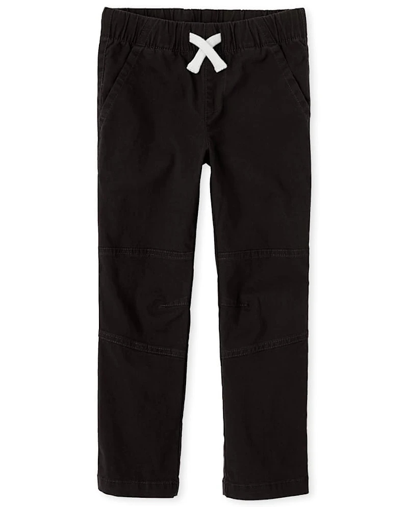 Boys Skinny Stretch Jogger Pants