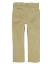 Boys Uniform Stretch Straight Chino Pants