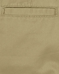 Boys Uniform Stretch Straight Chino Pants