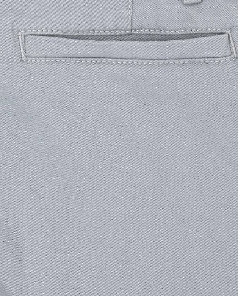 Boys Uniform Stretch Straight Chino Pants - Husky