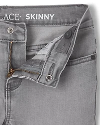 Jean skinny stretch classique pour garçon