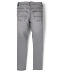 Jean skinny stretch classique pour garçon