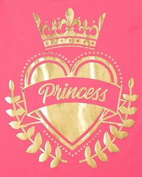 Girls Princess Graphic Tee 2-Pack