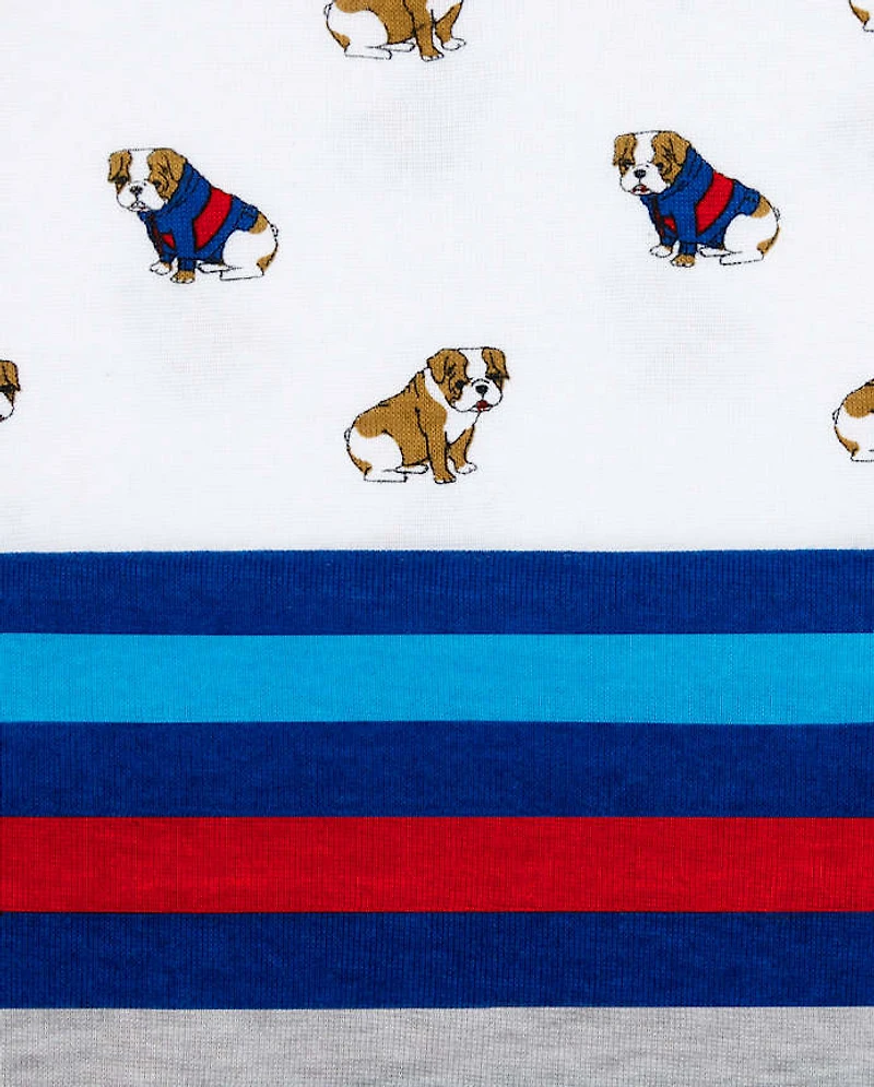 Baby Boys Bulldog Bodysuit 5-Pack