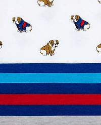 Baby Boys Bulldog Bodysuit 5-Pack