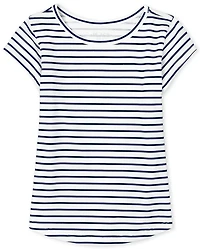 Girls Striped Tee Shirt