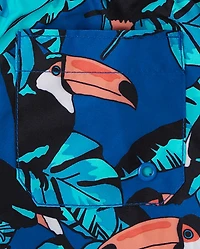 Boys Toucan Swim Trunks