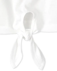 Girls Tie Front Top 2-Pack