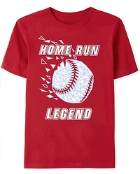 Boys Home Run Legend Graphic Tee