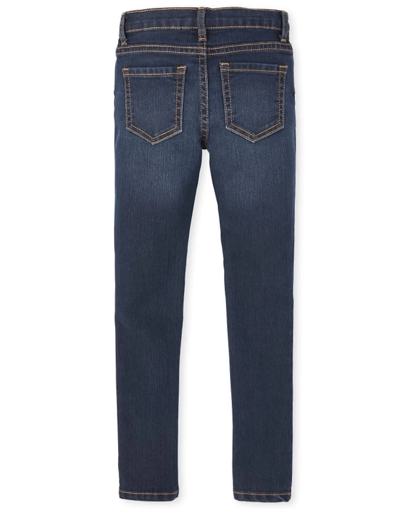 Girls Super Skinny Jeans 4-Pack