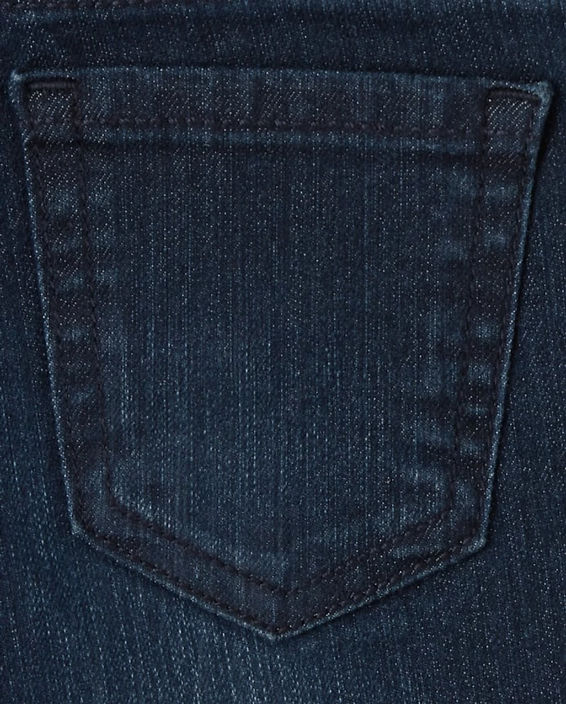 Lot de 2 jeans skinny basiques pour fille