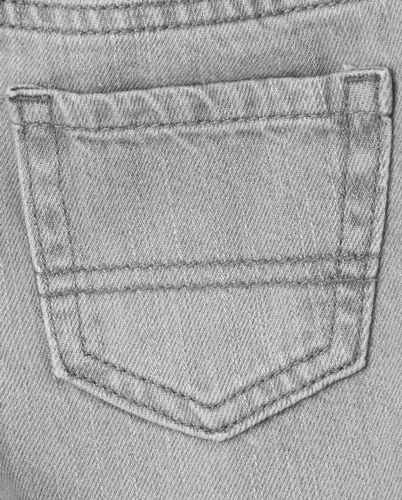 Lot de 2 jeans skinny basiques pour bébé et tout-petit garçon