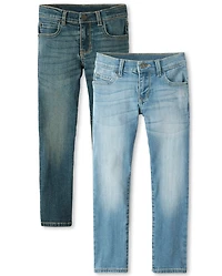 Boys Straight Jeans 2-Pack