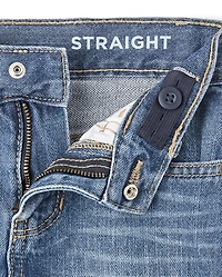 Lot de 2 jeans droits basiques pour garçon