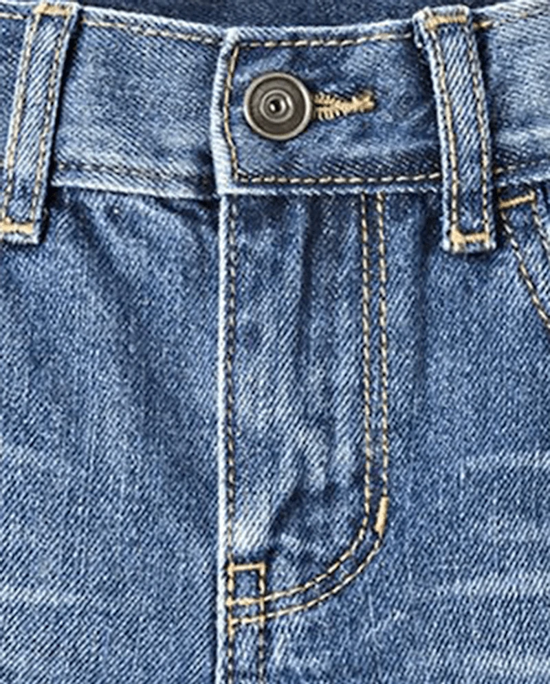 Lot de jeans droits basiques pour garçon