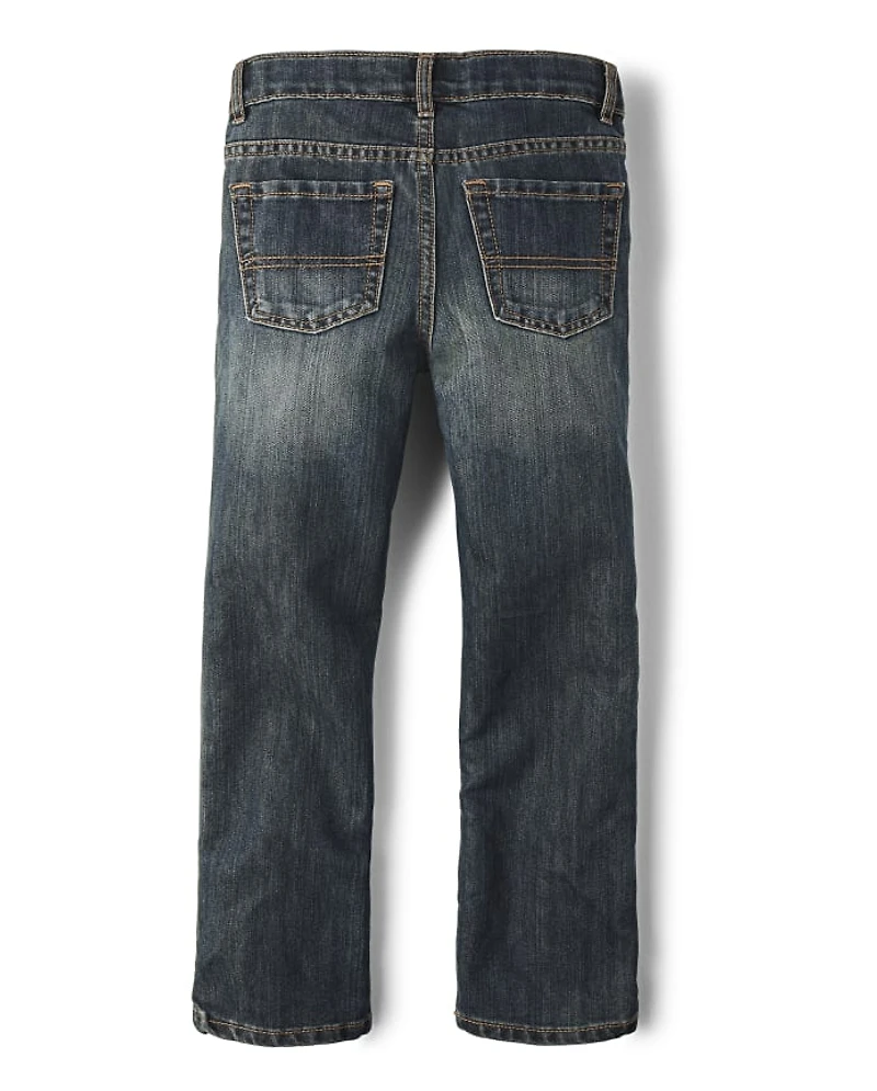 Boys Bootcut Jeans 3-Pack