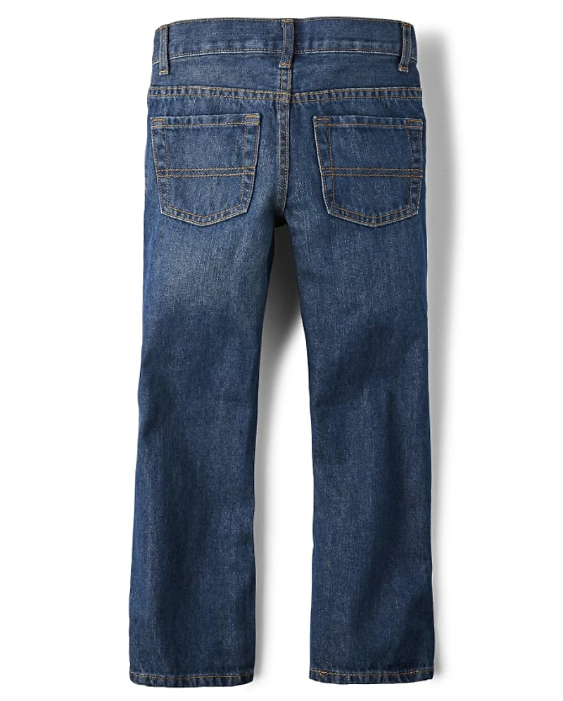 Boys Bootcut Jeans 2-Pack