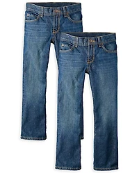 Boys Bootcut Jeans 2-Pack