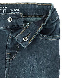 Lot de 2 jeans skinny basiques pour bébé et tout-petit garçon