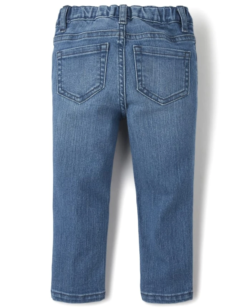 Baby And Toddler Girls Super Skinny Jeans 3-Pack