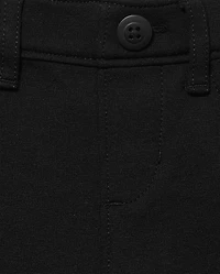 Girls Uniform Ponte Knit Pull On Jeggings -Pack