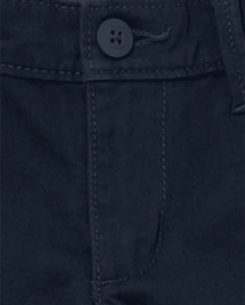 Girls Uniform Stretch Skinny Chino Pants 3-Pack