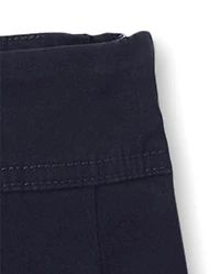 Girls Uniform Stretch Pleated Skort 2-Pack - Slim