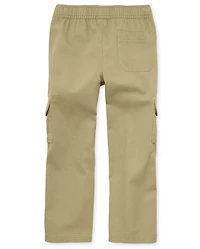 Boys Pull On Cargo Pants 4-Pack