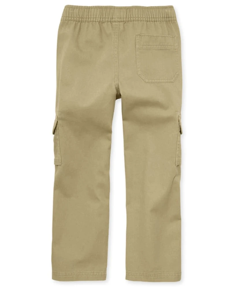 Boys Pull On Cargo Pants 3-Pack