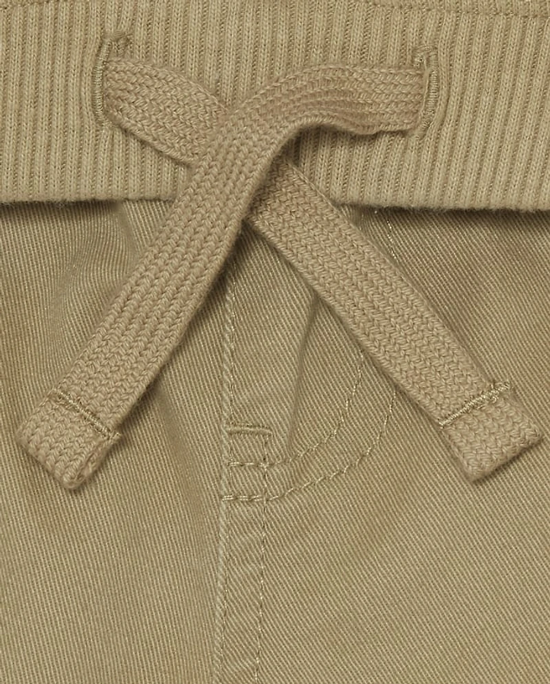 Baby And Toddler Boys Pull On Cargo Pants 2-Pack