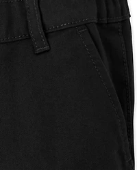 Lot de 2 pantalons chino skinny extensibles pour bébés et tout-petits garçons