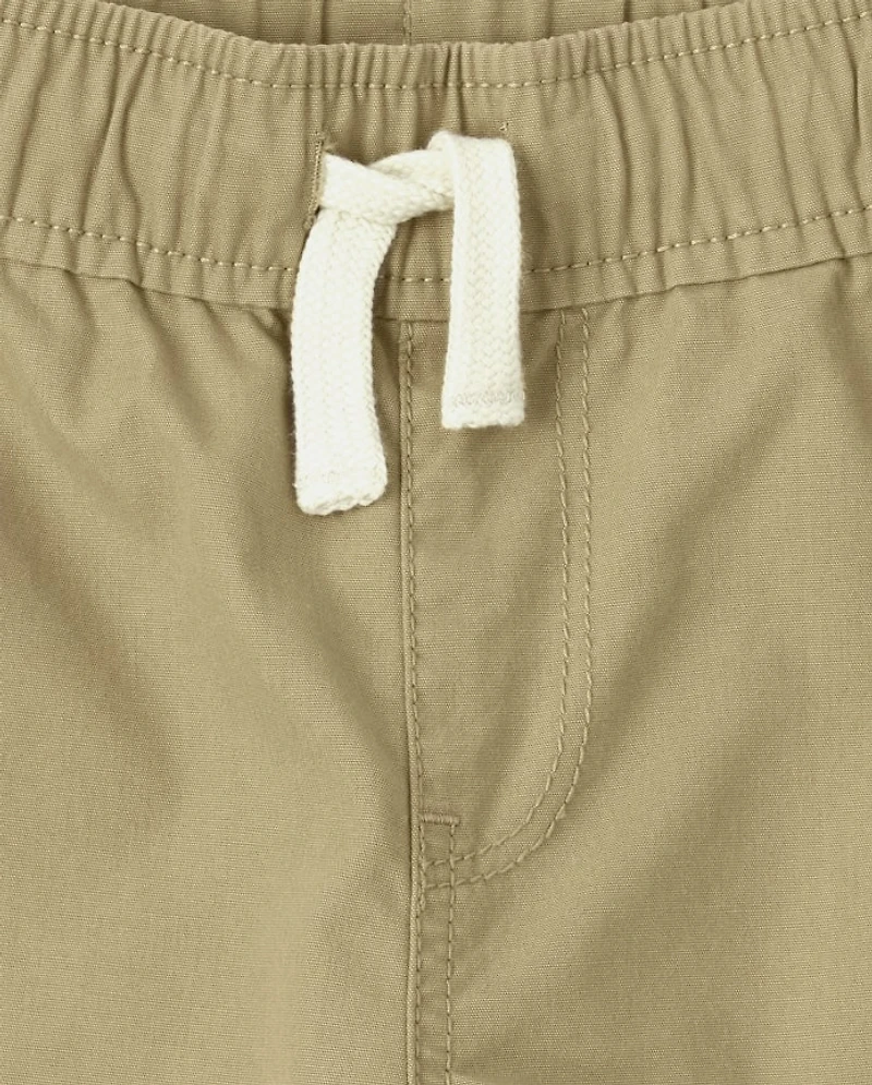 Boys Pull On Jogger Shorts 3-Pack