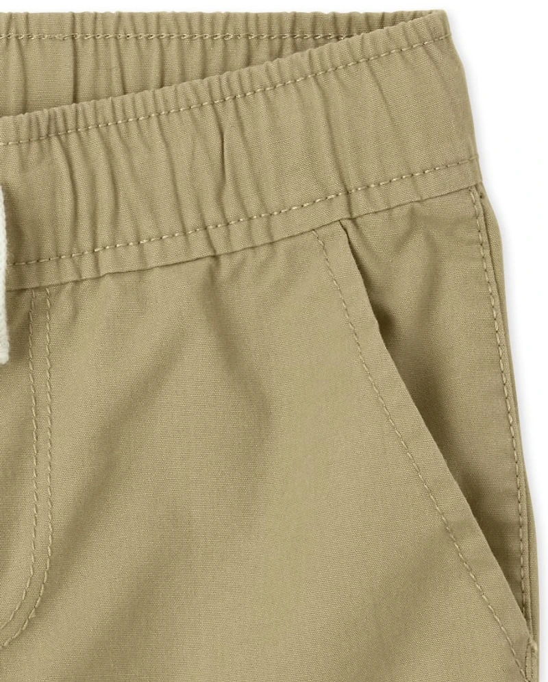 Boys Pull On Jogger Shorts 3-Pack