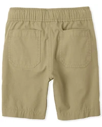 Boys Pull On Jogger Shorts 3-Pack