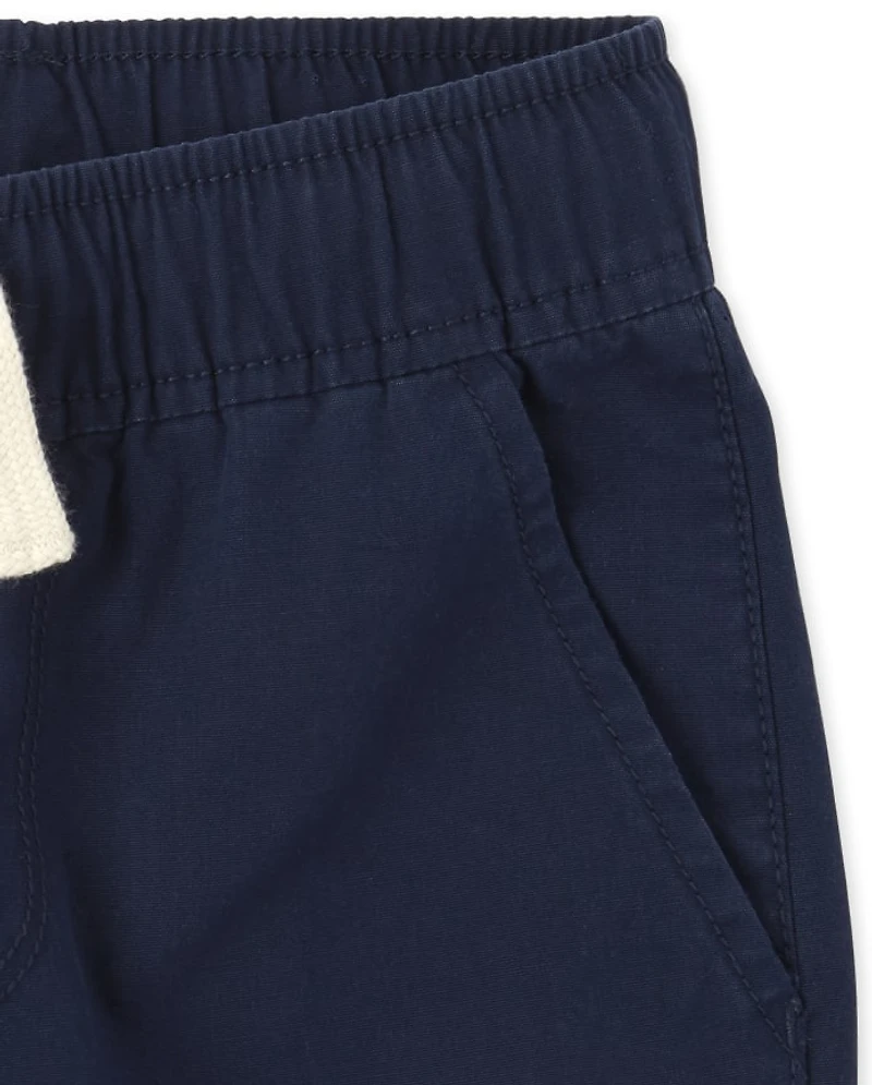 Boys Pull On Jogger Shorts 3-Pack