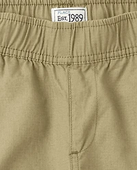 Boys Ripstop Pull On Cargo Shorts 3-Pack