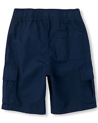 Boys Ripstop Pull On Cargo Shorts -Pack
