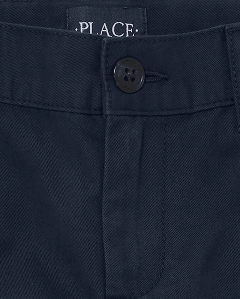 Boys Uniform Stretch Chino Shorts -Pack