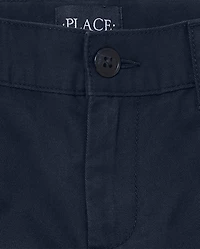 Boys Uniform Stretch Chino Shorts -Pack
