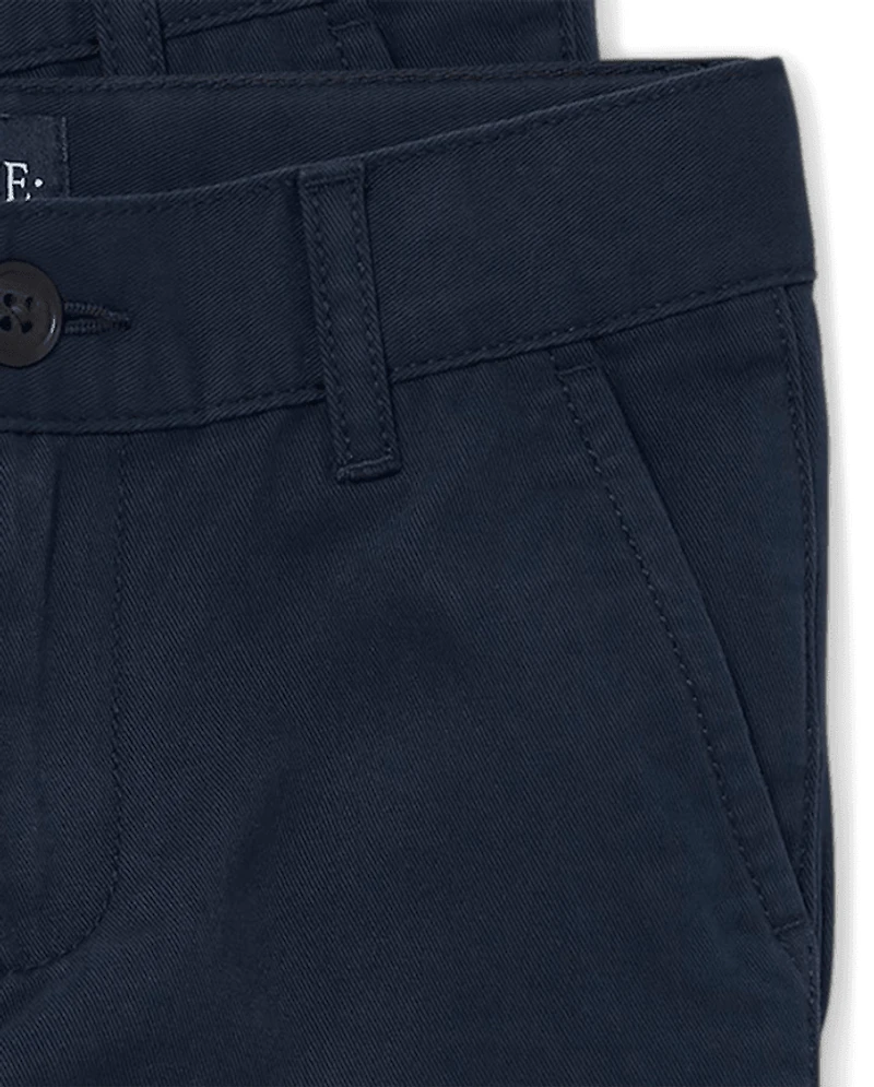 Boys Uniform Stretch Chino Shorts -Pack